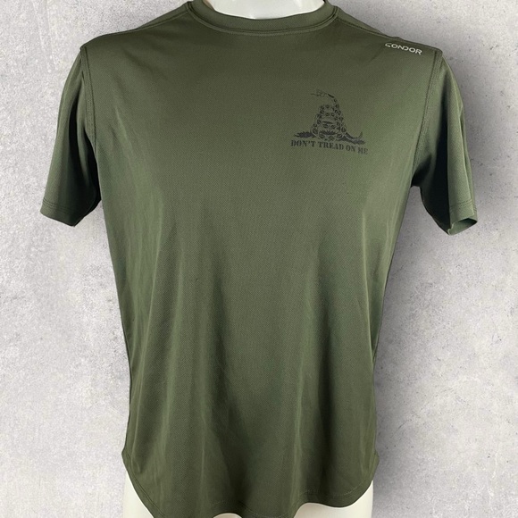 Condor Shirt Mens Large Green Military Short Sleeve Costal Riverine 1375 - Picture 5 of 9